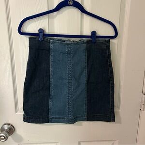 PascSun Denim Two Toned Skirt. Size 27